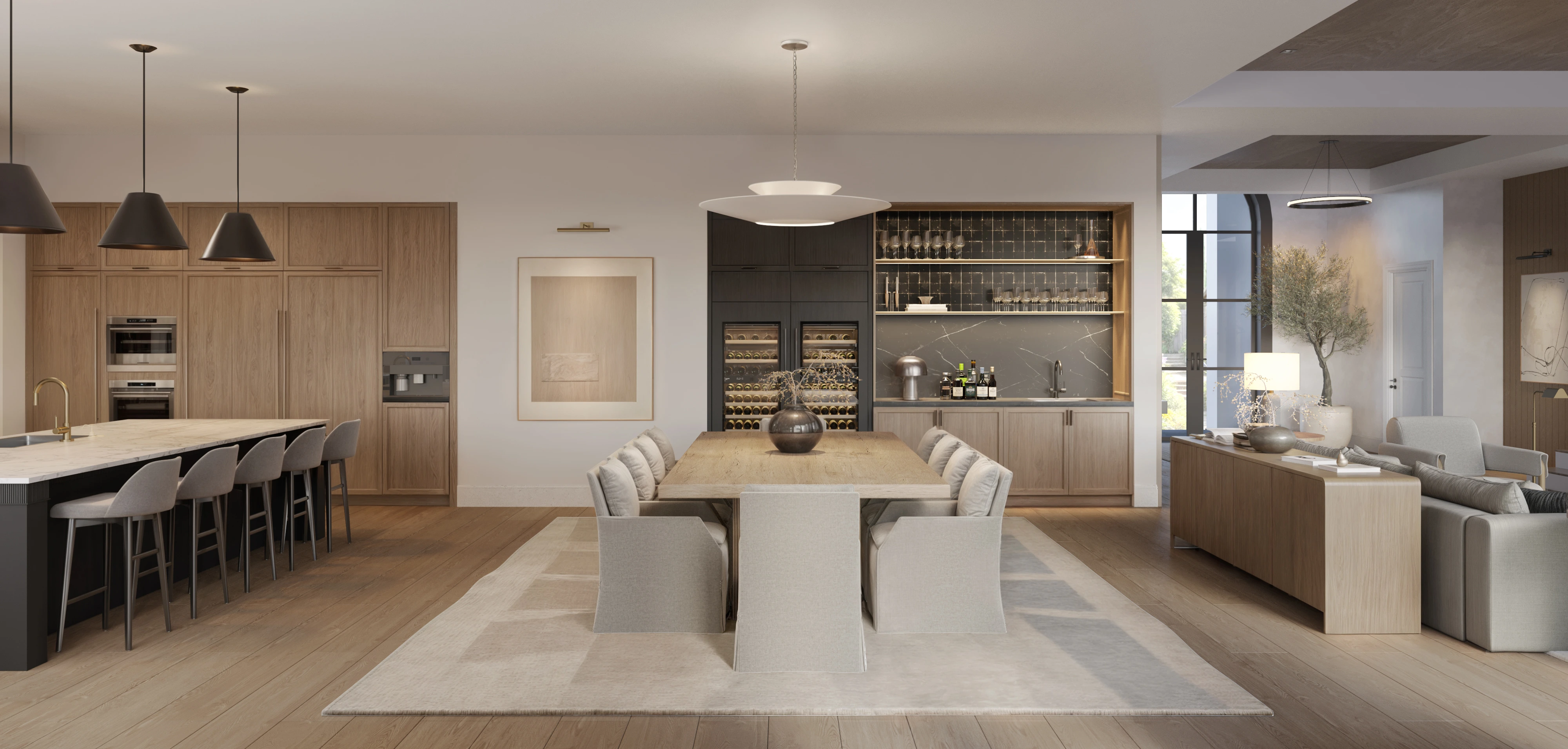 Open-Concept Dining