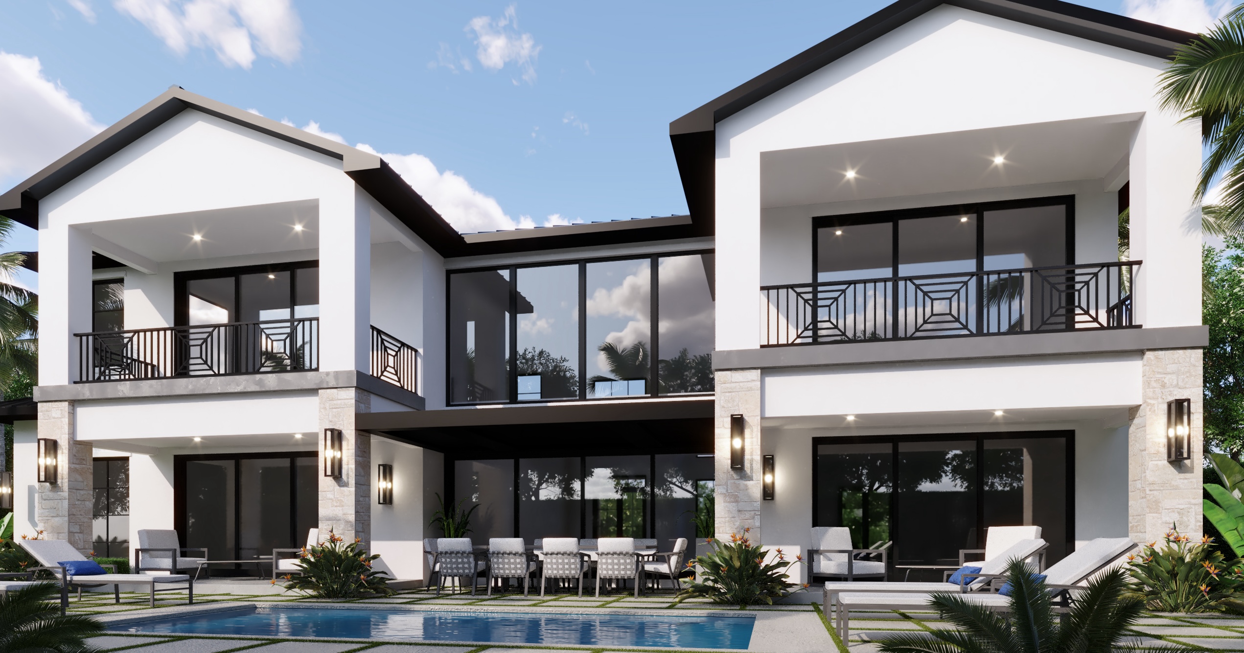 Completed Residence in Boca Raton